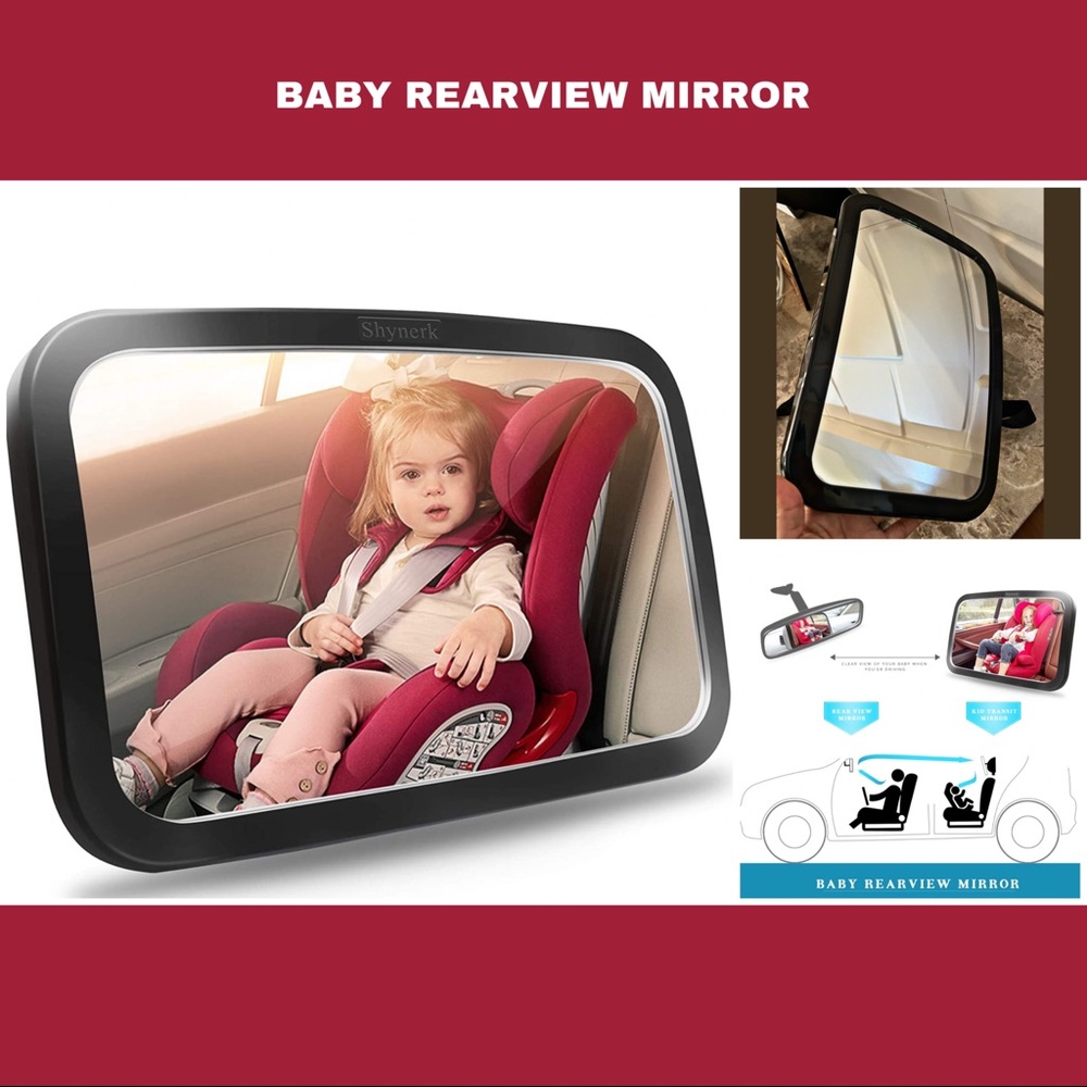 Shynerk Baby Rearview Mirror